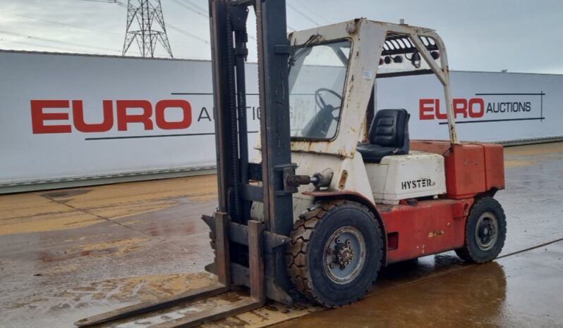 Hyster H80E Forklifts For Auction: Leeds – 22nd, 23rd, 24th & 25th January 25 @ 8:00am