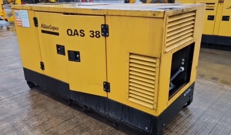 Atlas Copco QAS38 Generators For Auction: Leeds – 22nd, 23rd, 24th & 25th January 25 @ 8:00am full