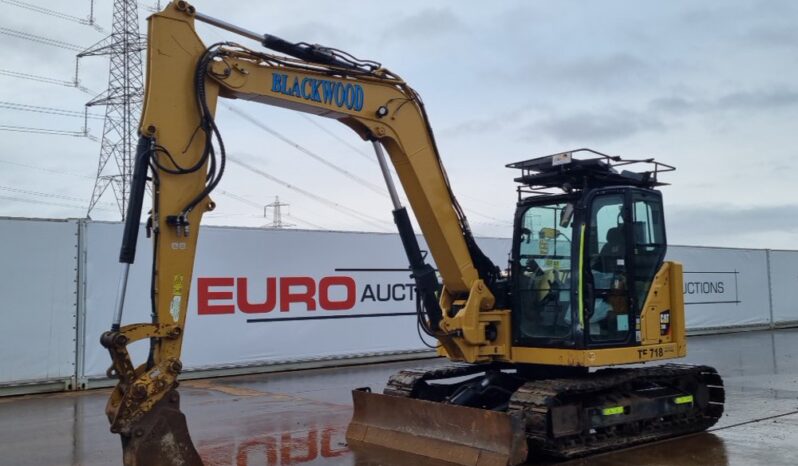 2019 CAT 308CR 6 Ton+ Excavators For Auction: Leeds – 22nd, 23rd, 24th & 25th January 25 @ 8:00am