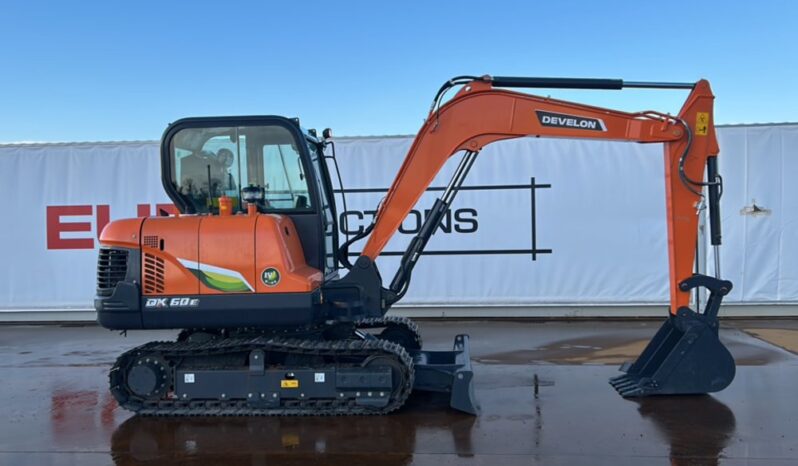 Unused 2024 Develon DX60E-10N 6 Ton+ Excavators For Auction: Dromore – 21st & 22nd February 2025 @ 9:00am For Auction on 2025-02-22 full