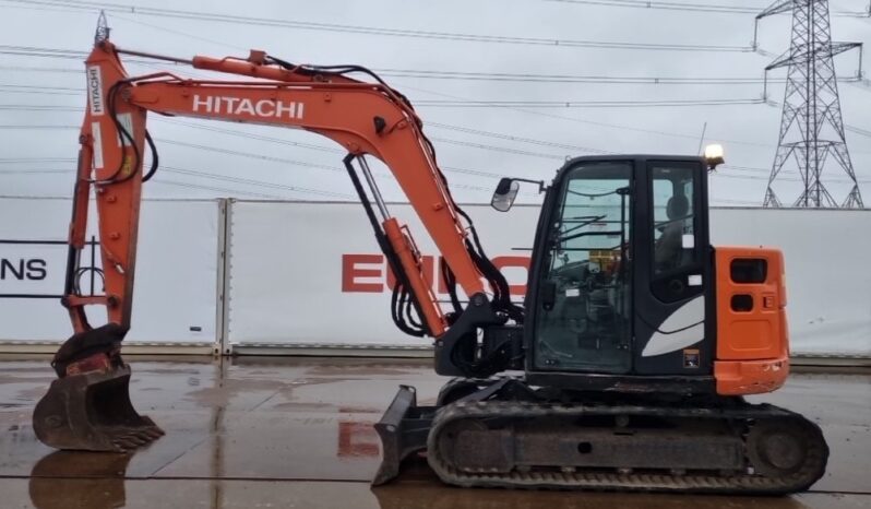 2015 Hitachi ZX85USB-5A 6 Ton+ Excavators For Auction: Leeds – 22nd, 23rd, 24th & 25th January 25 @ 8:00am full