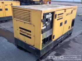 Atlas Copco QAS38 Generators For Auction: Leeds – 22nd, 23rd, 24th & 25th January 25 @ 8:00am full