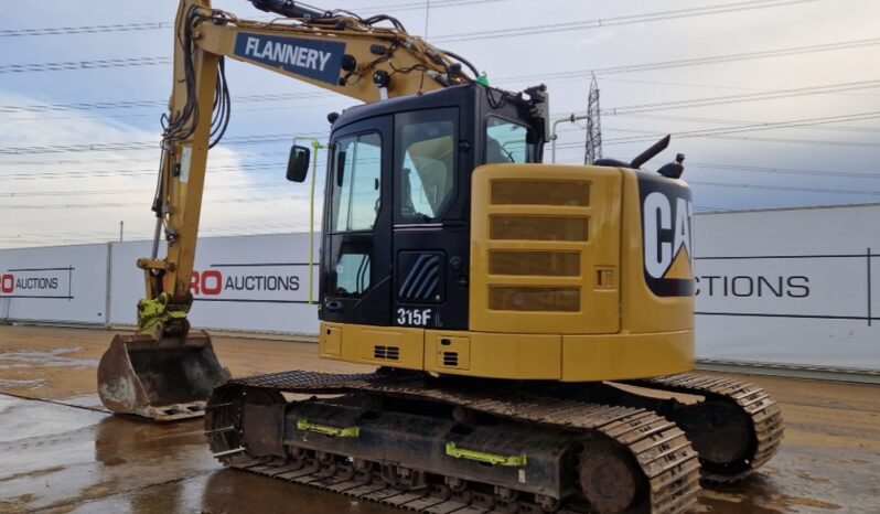 2019 CAT 315FLCR 10 Ton+ Excavators For Auction: Leeds – 22nd, 23rd, 24th & 25th January 25 @ 8:00am full