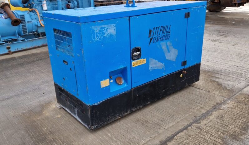 Stephill 26kVA Generator, Yanmar Engine Generators For Auction: Leeds – 22nd, 23rd, 24th & 25th January 25 @ 8:00am full