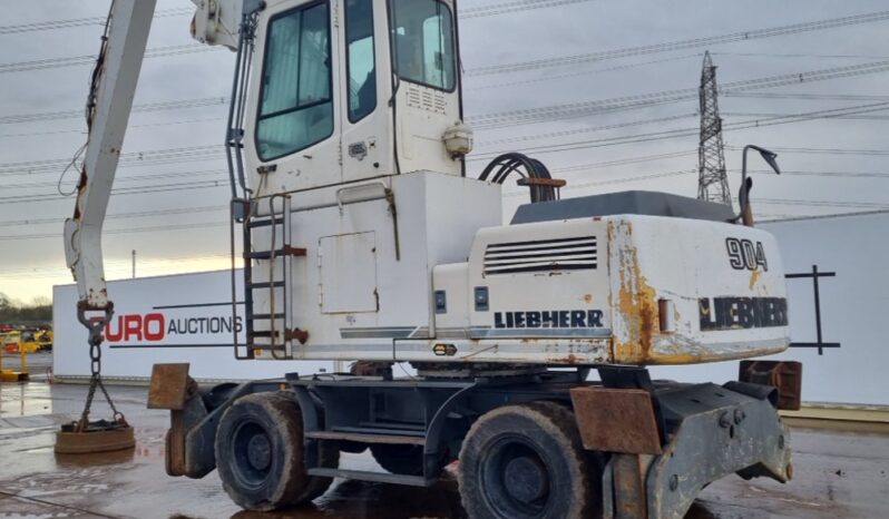 Liebherr A904 Litronic Wheeled Excavators For Auction: Leeds – 22nd, 23rd, 24th & 25th January 25 @ 8:00am full