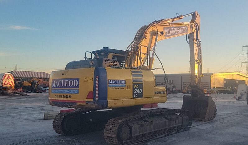 2016 Komatsu PC240LC-10 20 Ton+ Excavators For Auction: Leeds – 22nd, 23rd, 24th & 25th January 25 @ 8:00am full