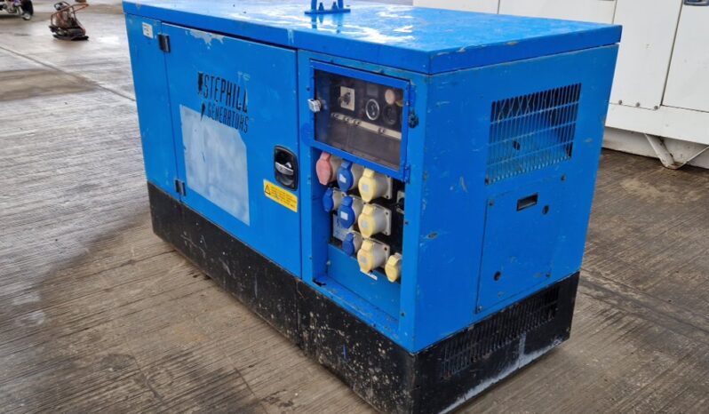 Stephill 26kVA Generator, Yanmar Engine Generators For Auction: Leeds – 22nd, 23rd, 24th & 25th January 25 @ 8:00am full