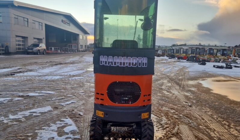 Unused 2024 Mammoth MP12 PRO Micro Excavators For Auction: Dromore – 21st & 22nd February 2025 @ 9:00am For Auction on 2025-02-22 full