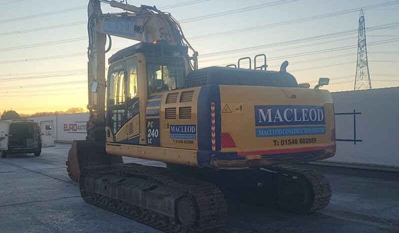 2016 Komatsu PC240LC-10 20 Ton+ Excavators For Auction: Leeds – 22nd, 23rd, 24th & 25th January 25 @ 8:00am full