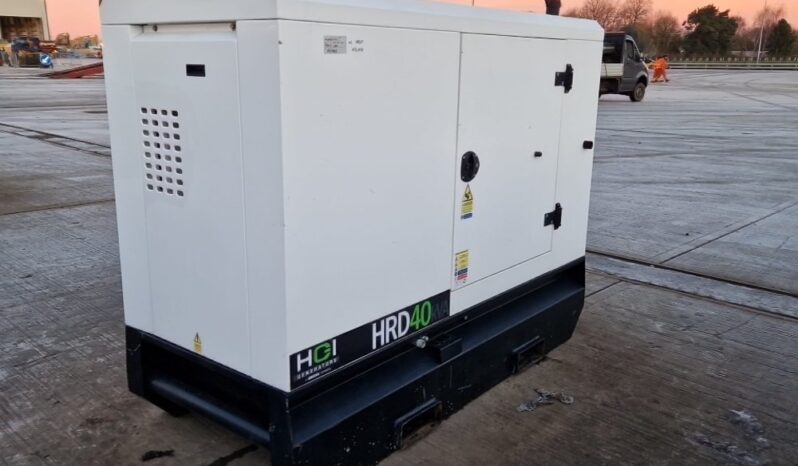 2018 HGI Generators 40kVA Generator, Kohler Engine Generators For Auction: Leeds – 22nd, 23rd, 24th & 25th January 25 @ 8:00am full