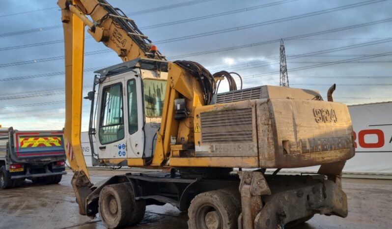 Liebherr A924B Wheeled Excavators For Auction: Leeds – 22nd, 23rd, 24th & 25th January 25 @ 8:00am full