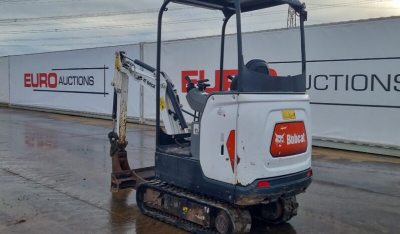 2018 Bobcat E17 Mini Excavators For Auction: Leeds – 22nd, 23rd, 24th & 25th January 25 @ 8:00am full