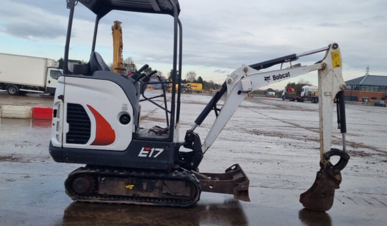 2018 Bobcat E17 Mini Excavators For Auction: Leeds – 22nd, 23rd, 24th & 25th January 25 @ 8:00am full