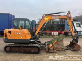 2017 Case CX57C Mini Excavators For Auction: Leeds – 22nd, 23rd, 24th & 25th January 25 @ 8:00am full