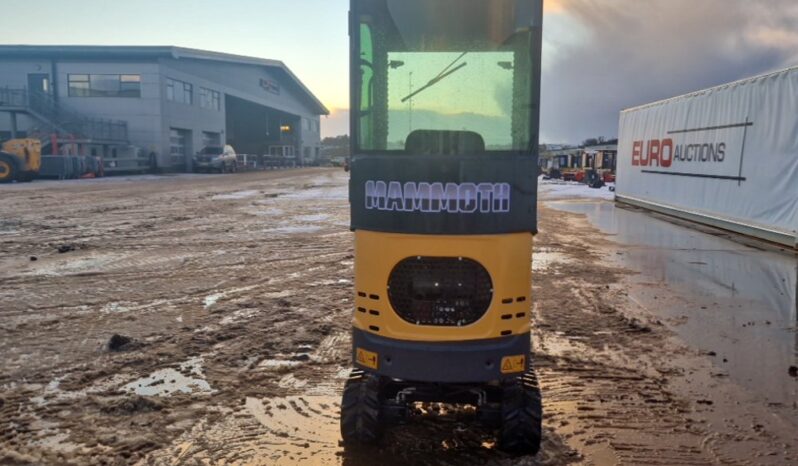 Unused 2024 Mammoth MP12 PRO Micro Excavators For Auction: Dromore – 21st & 22nd February 2025 @ 9:00am For Auction on 2025-02-22 full