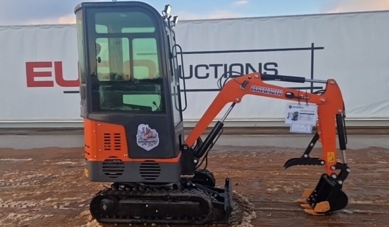 Unused 2024 Mammoth MP12 PRO Micro Excavators For Auction: Dromore – 21st & 22nd February 2025 @ 9:00am For Auction on 2025-02-22 full