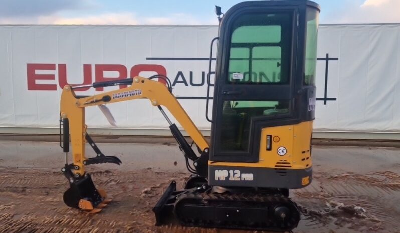 Unused 2024 Mammoth MP12 PRO Micro Excavators For Auction: Dromore – 21st & 22nd February 2025 @ 9:00am For Auction on 2025-02-22 full