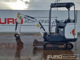 2018 Bobcat E17 Mini Excavators For Auction: Leeds – 22nd, 23rd, 24th & 25th January 25 @ 8:00am full