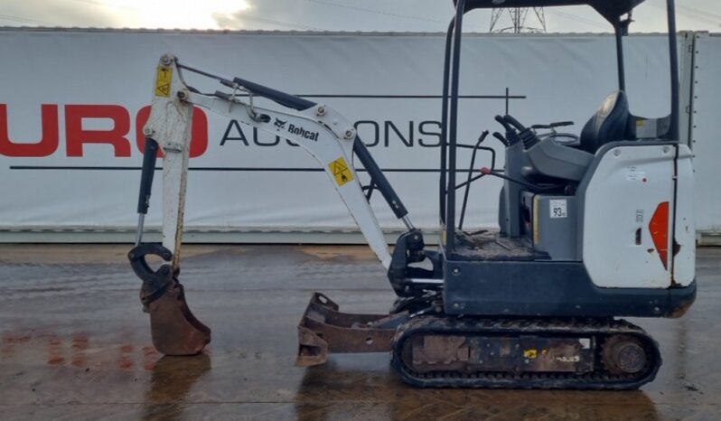 2018 Bobcat E17 Mini Excavators For Auction: Leeds – 22nd, 23rd, 24th & 25th January 25 @ 8:00am full