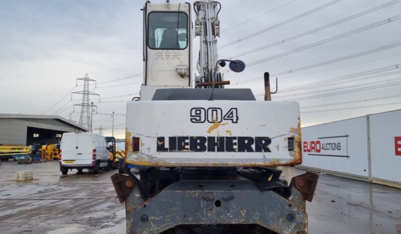 Liebherr A904 Litronic Wheeled Excavators For Auction: Leeds – 22nd, 23rd, 24th & 25th January 25 @ 8:00am full