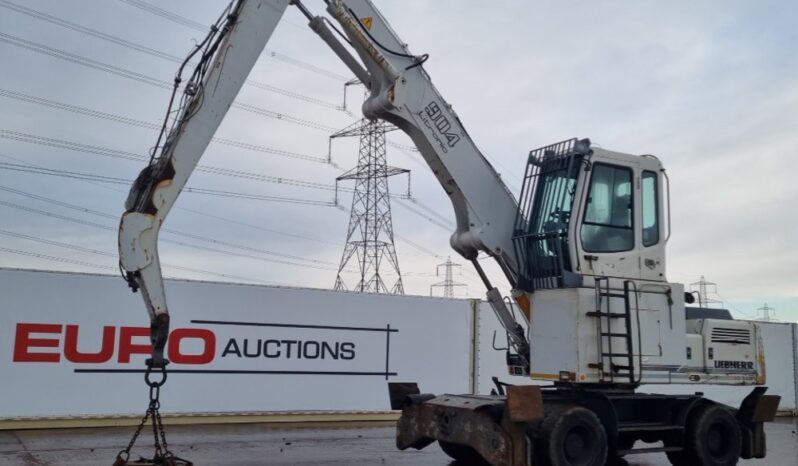 Liebherr A904 Litronic Wheeled Excavators For Auction: Leeds – 22nd, 23rd, 24th & 25th January 25 @ 8:00am