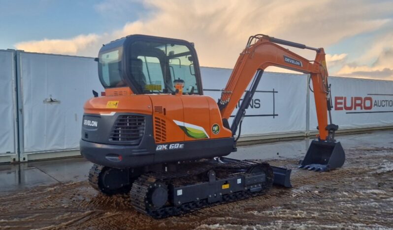 Unused 2024 Develon DX60E-10N 6 Ton+ Excavators For Auction: Dromore – 21st & 22nd February 2025 @ 9:00am For Auction on 2025-02-22 full