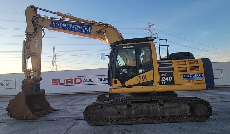 2016 Komatsu PC240LC-10 20 Ton+ Excavators For Auction: Leeds – 22nd, 23rd, 24th & 25th January 25 @ 8:00am full