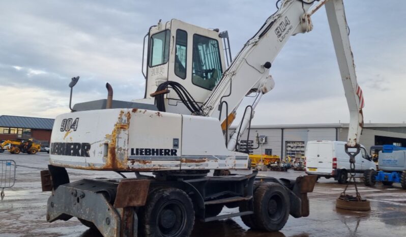 Liebherr A904 Litronic Wheeled Excavators For Auction: Leeds – 22nd, 23rd, 24th & 25th January 25 @ 8:00am full