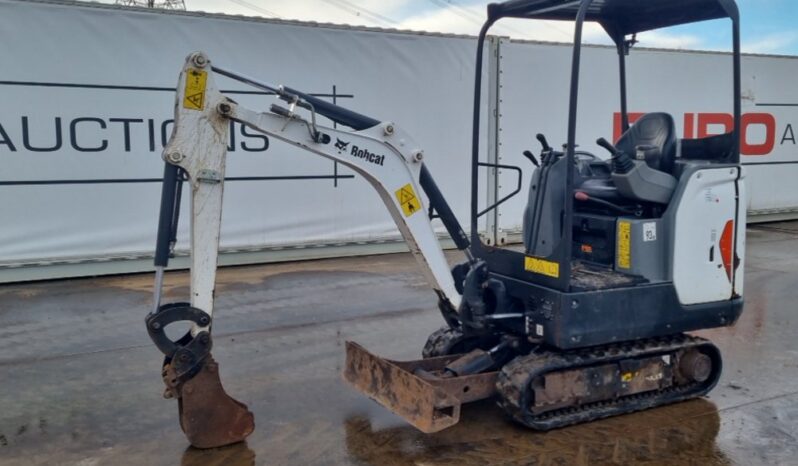 2018 Bobcat E17 Mini Excavators For Auction: Leeds – 22nd, 23rd, 24th & 25th January 25 @ 8:00am