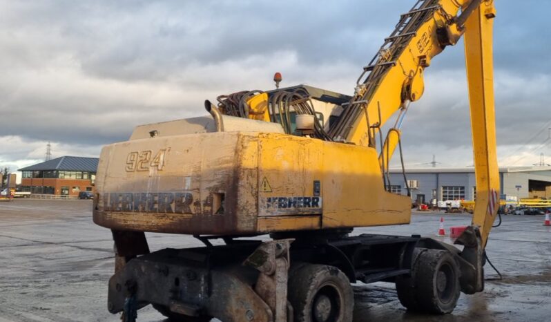 Liebherr A924B Wheeled Excavators For Auction: Leeds – 22nd, 23rd, 24th & 25th January 25 @ 8:00am full