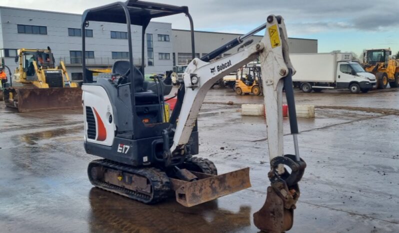 2018 Bobcat E17 Mini Excavators For Auction: Leeds – 22nd, 23rd, 24th & 25th January 25 @ 8:00am full