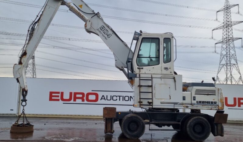 Liebherr A904 Litronic Wheeled Excavators For Auction: Leeds – 22nd, 23rd, 24th & 25th January 25 @ 8:00am full