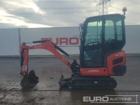 2018 Kubota KX015-4 Mini Excavators For Auction: Leeds – 22nd, 23rd, 24th & 25th January 25 @ 8:00am full