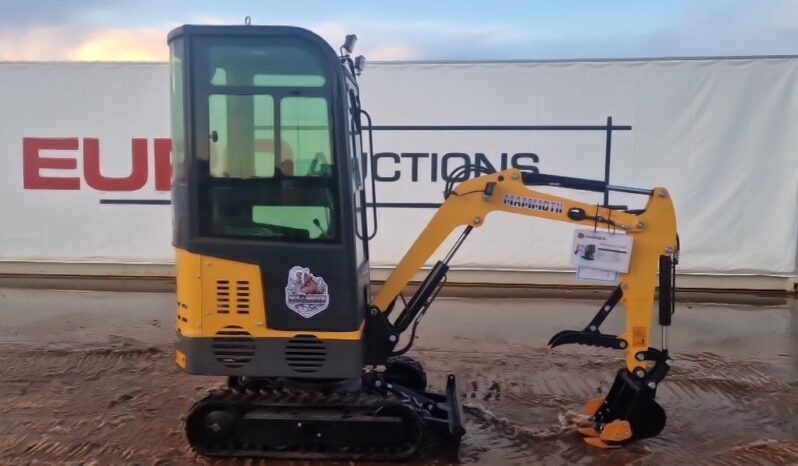 Unused 2024 Mammoth MP12 PRO Micro Excavators For Auction: Dromore – 21st & 22nd February 2025 @ 9:00am For Auction on 2025-02-22 full