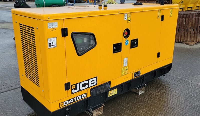 2020 JCB G41QS Generators For Auction: Leeds – 22nd, 23rd, 24th & 25th January 25 @ 8:00am