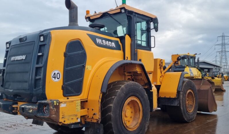 2020 Hyundai HL940A Wheeled Loaders For Auction: Leeds – 22nd, 23rd, 24th & 25th January 25 @ 8:00am full