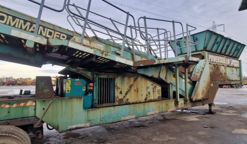 Powerscreen Commander 1400 Screeners For Auction: Leeds – 22nd, 23rd, 24th & 25th January 25 @ 8:00am full