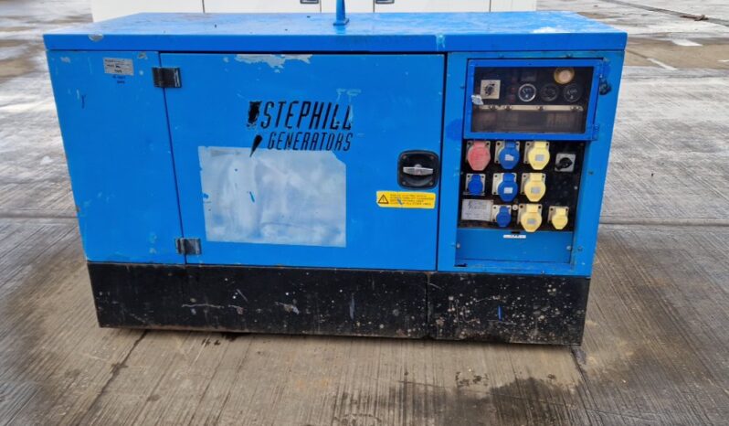 Stephill 26kVA Generator, Yanmar Engine Generators For Auction: Leeds – 22nd, 23rd, 24th & 25th January 25 @ 8:00am full