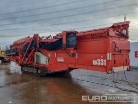 2010 Sandvik QA331 Screeners For Auction: Leeds – 22nd, 23rd, 24th & 25th January 25 @ 8:00am full