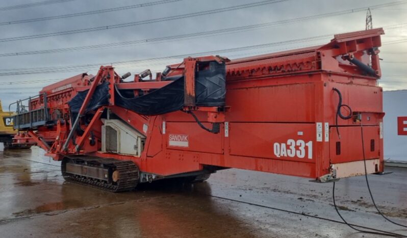 2010 Sandvik QA331 Screeners For Auction: Leeds – 22nd, 23rd, 24th & 25th January 25 @ 8:00am full