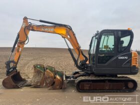 2017 Case CX57C Mini Excavators For Auction: Leeds – 22nd, 23rd, 24th & 25th January 25 @ 8:00am