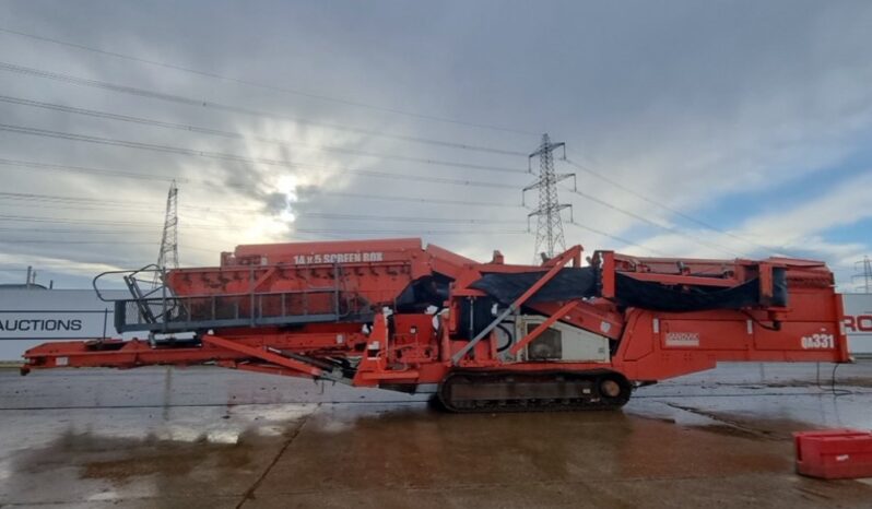 2010 Sandvik QA331 Screeners For Auction: Leeds – 22nd, 23rd, 24th & 25th January 25 @ 8:00am full