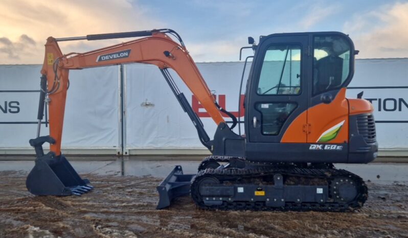 Unused 2024 Develon DX60E-10N 6 Ton+ Excavators For Auction: Dromore – 21st & 22nd February 2025 @ 9:00am For Auction on 2025-02-22 full