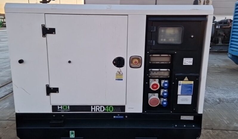 2018 HGI Generators 40kVA Generator, Kohler Engine Generators For Auction: Leeds – 22nd, 23rd, 24th & 25th January 25 @ 8:00am full