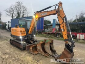 2017 Case CX57C Mini Excavators For Auction: Leeds – 22nd, 23rd, 24th & 25th January 25 @ 8:00am full