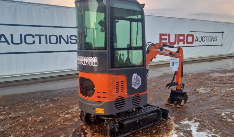 Unused 2024 Mammoth MP12 PRO Micro Excavators For Auction: Dromore – 21st & 22nd February 2025 @ 9:00am For Auction on 2025-02-22 full