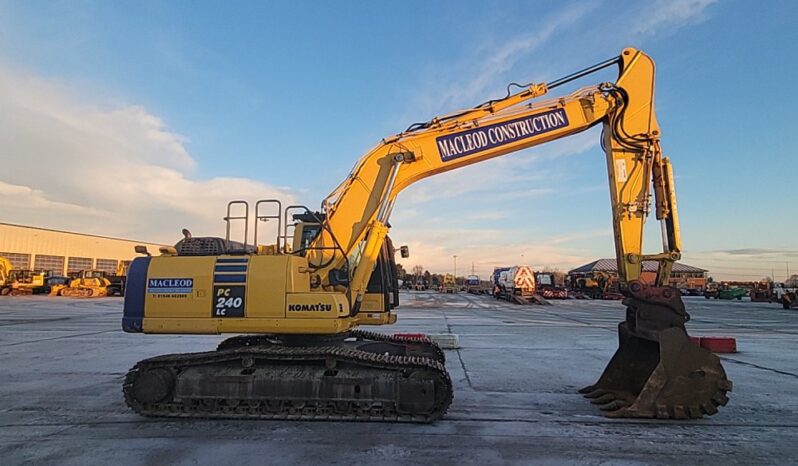 2016 Komatsu PC240LC-10 20 Ton+ Excavators For Auction: Leeds – 22nd, 23rd, 24th & 25th January 25 @ 8:00am full