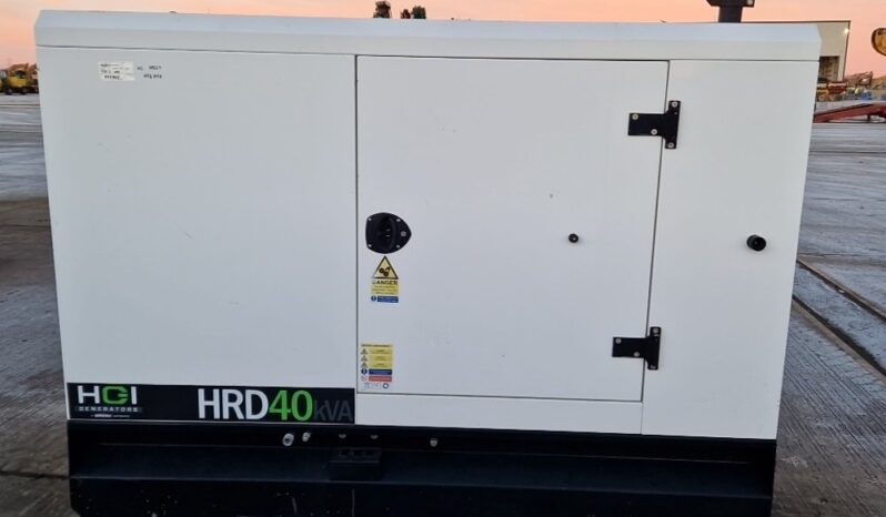 2018 HGI Generators 40kVA Generator, Kohler Engine Generators For Auction: Leeds – 22nd, 23rd, 24th & 25th January 25 @ 8:00am full