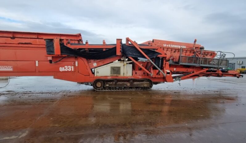 2010 Sandvik QA331 Screeners For Auction: Leeds – 22nd, 23rd, 24th & 25th January 25 @ 8:00am full