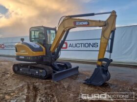 Unused 2024 XCMG XE60GA 6 Ton+ Excavators For Auction: Dromore – 21st & 22nd February 2025 @ 9:00am For Auction on 2025-02-22 full